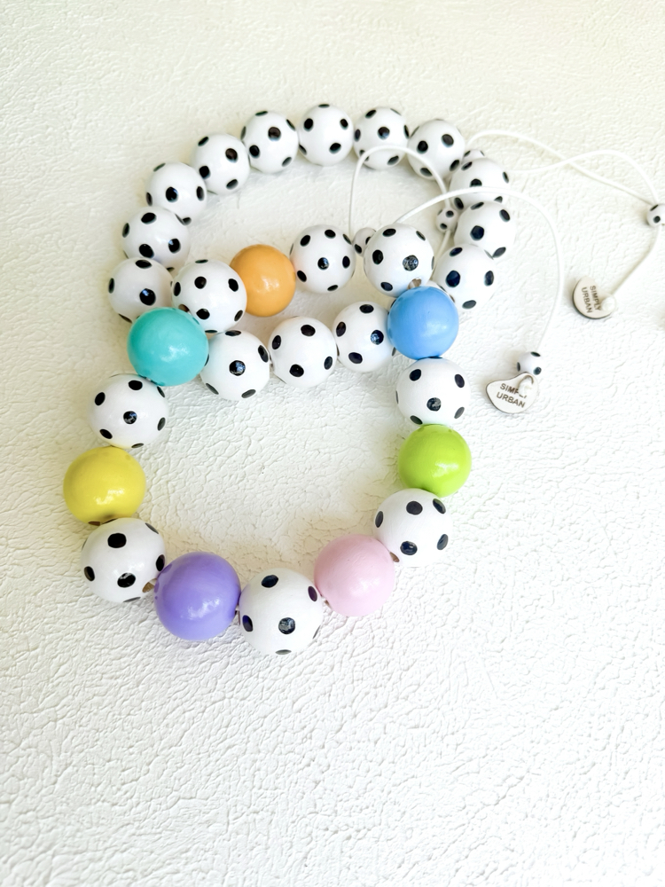 Polka dot necklace
