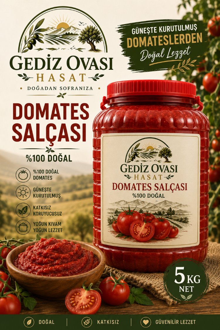 5 kg Domates Salçası