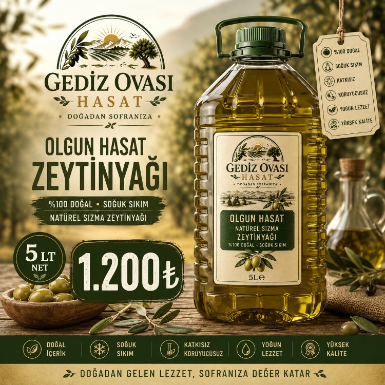 Olgun Hasat Zeytinyağı 5 lt 