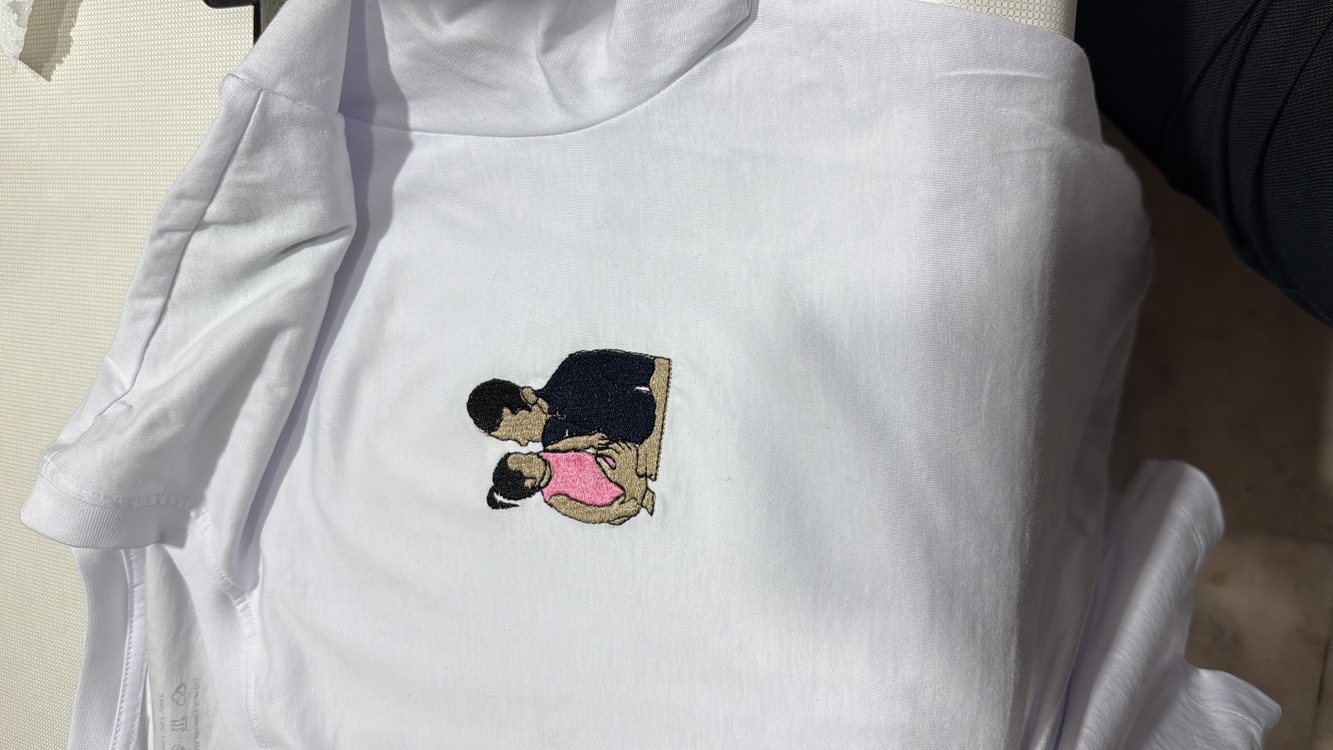 Fotoğrafı Nakışlı Tshirt