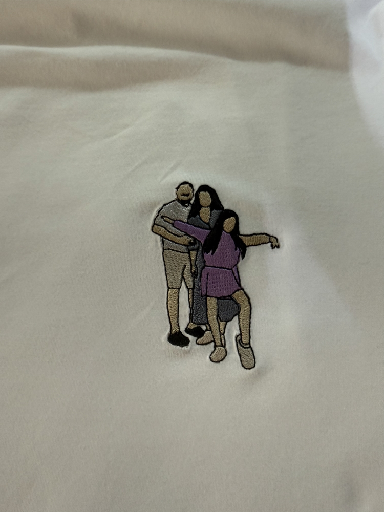 Resim Nakışlı Sweatshirt