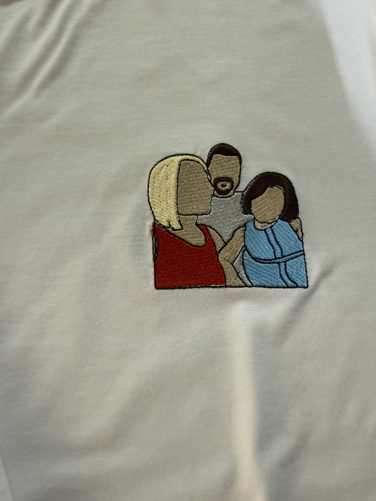 Resim Nakışlı Sweatshirt