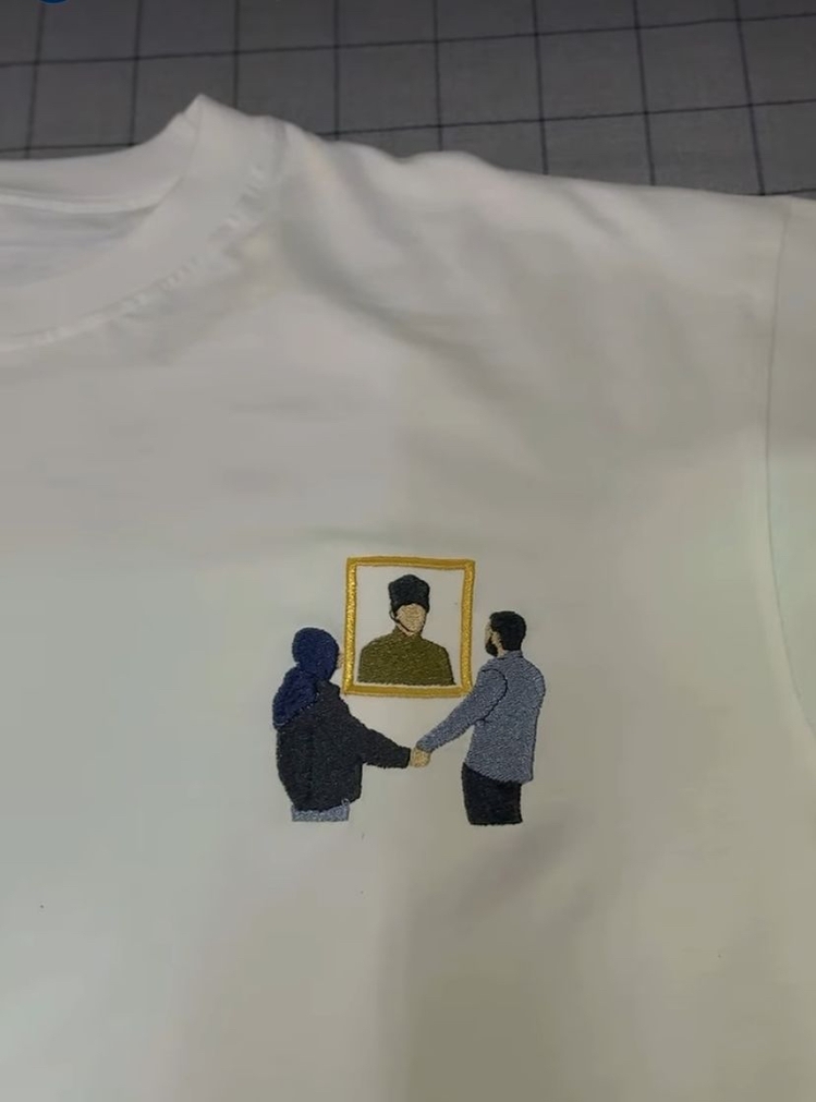 Resim Nakışlı Sweatshirt