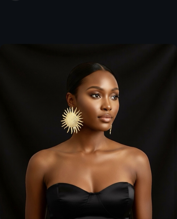 Solar Empress Earrings By Erdal Güvenç