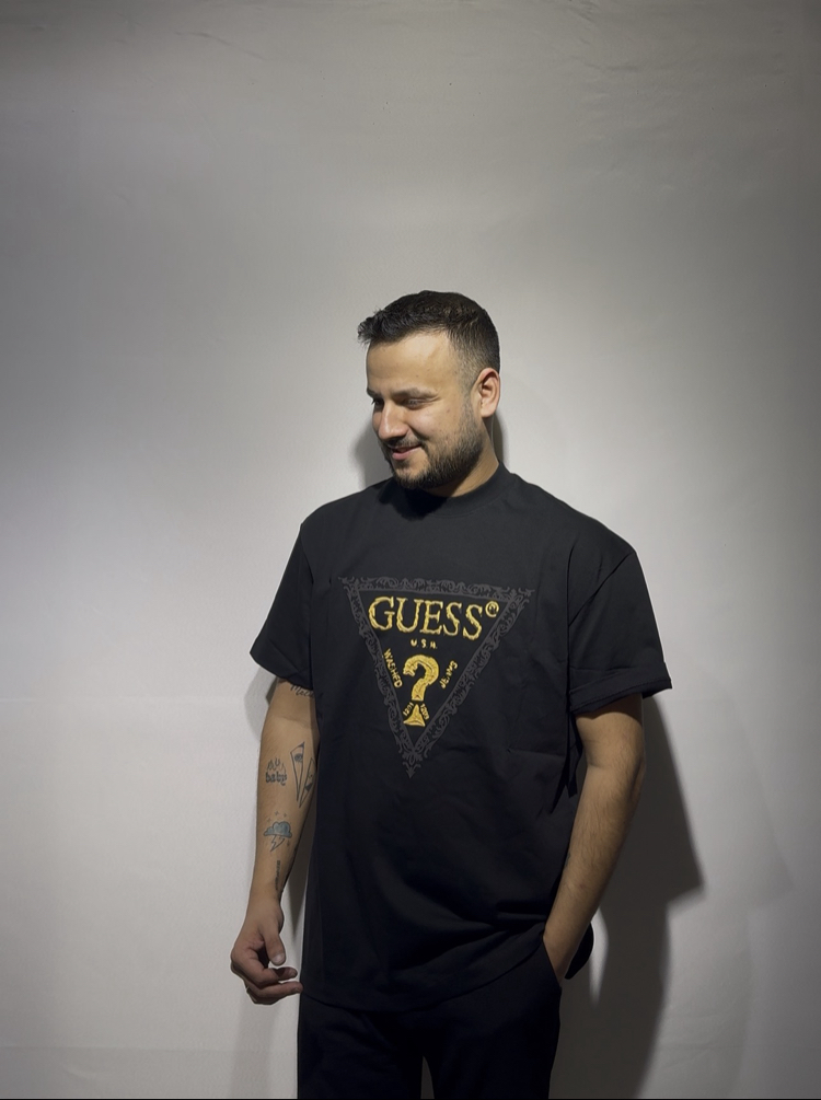 PREMİUM LÜX GUES / ÖN BASKILI T SHIRT 