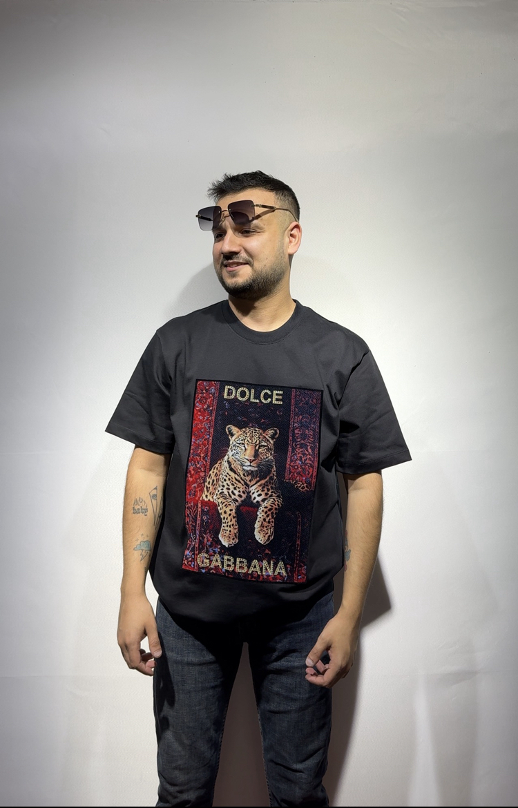 LÜX MEN / DOLCE GABANA T-SHIRT %100 PAMUKLU