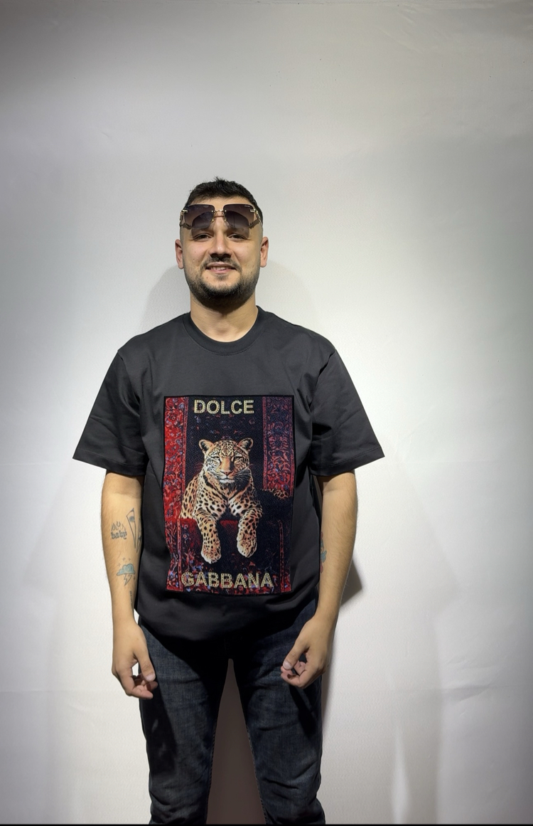 LÜX MEN / DOLCE GABANA T-SHIRT %100 PAMUKLU