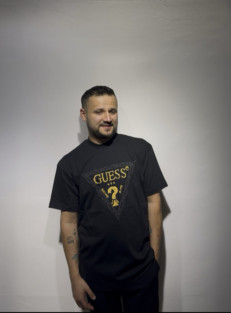 PREMİUM LÜX GUES / ÖN BASKILI T SHIRT 