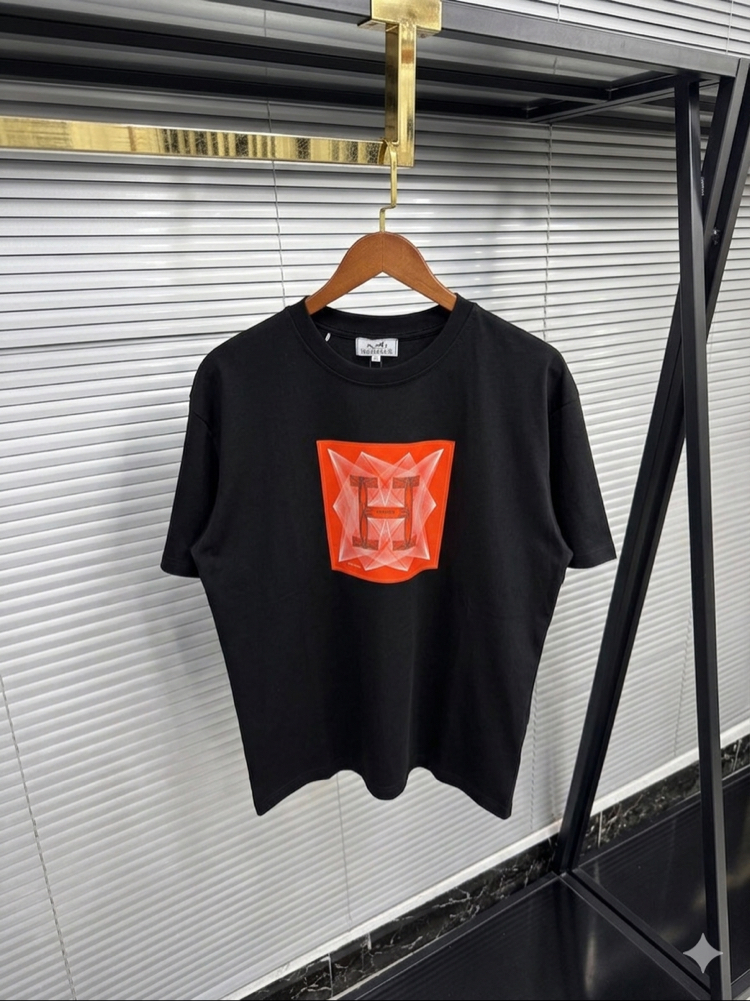 PREMİUM HERMES / T SHIRT ÖN BASKILI 20/1 