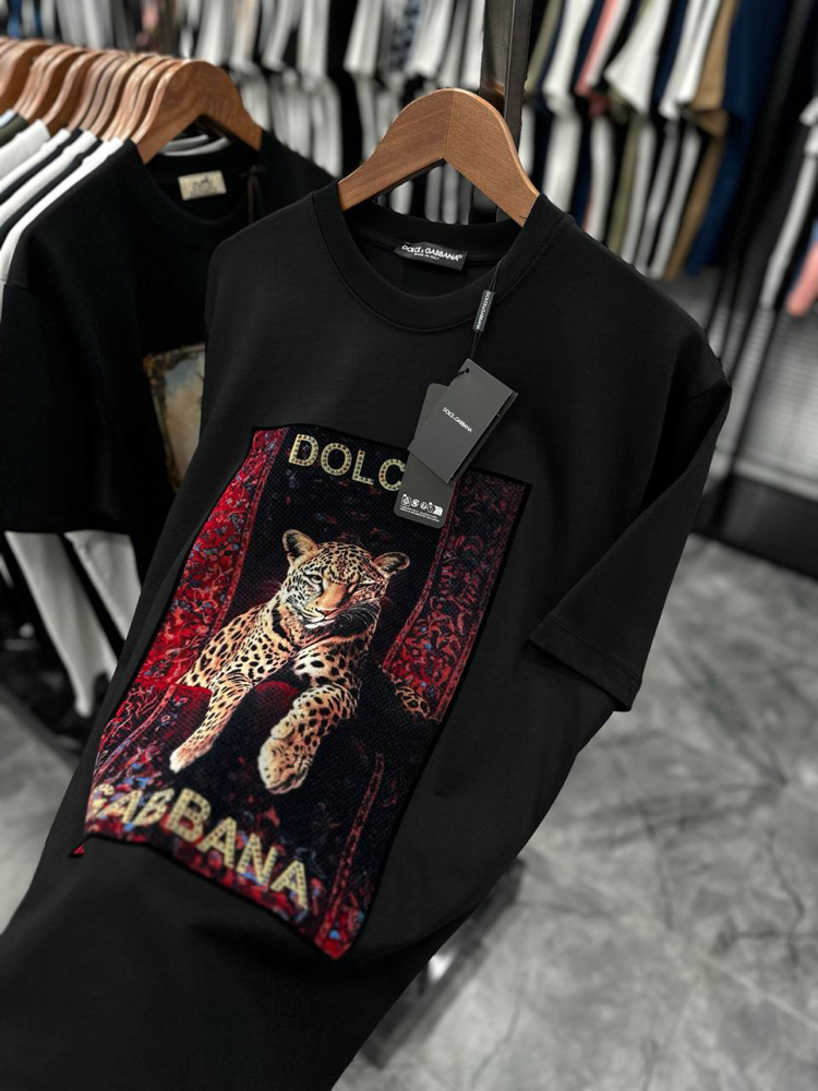 LÜX MEN / DOLCE GABANA T-SHIRT %100 PAMUKLU