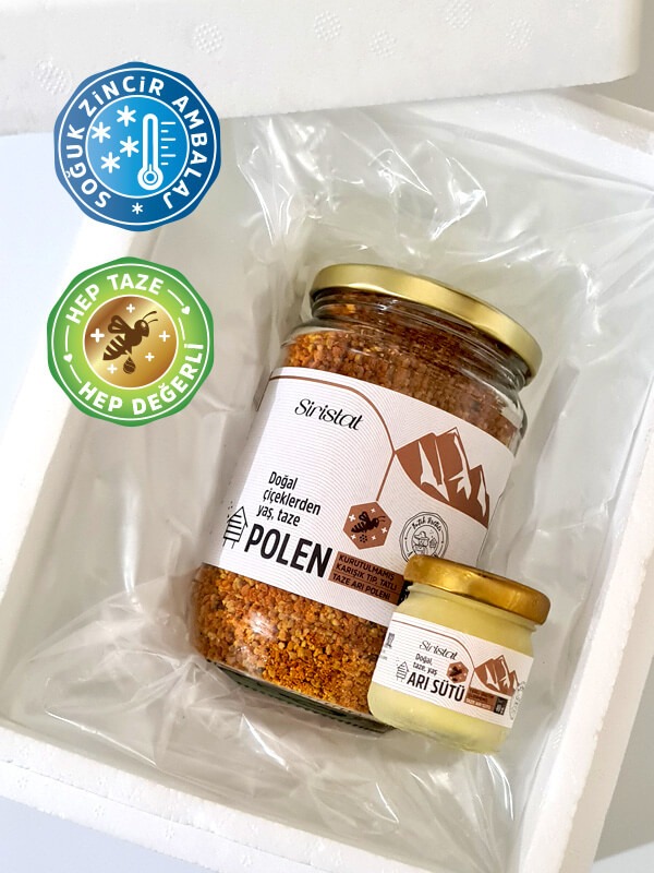 YAŞ TAZE Arı Poleni 500 GR