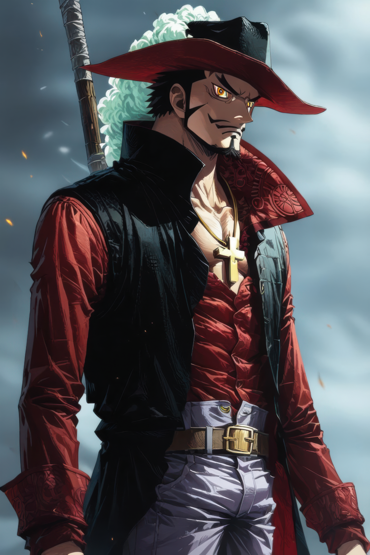 One Piece Dracule Mihawk