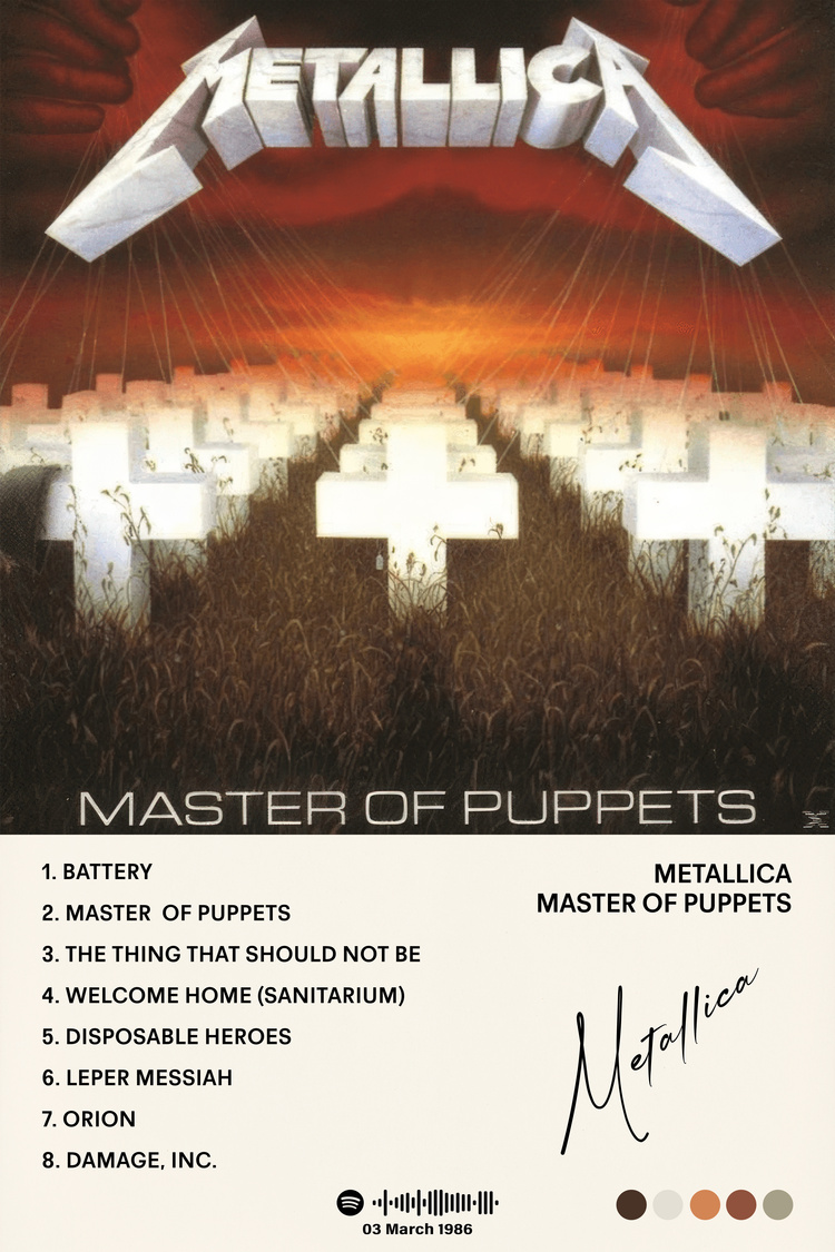 Metallica - Master Of Puppets