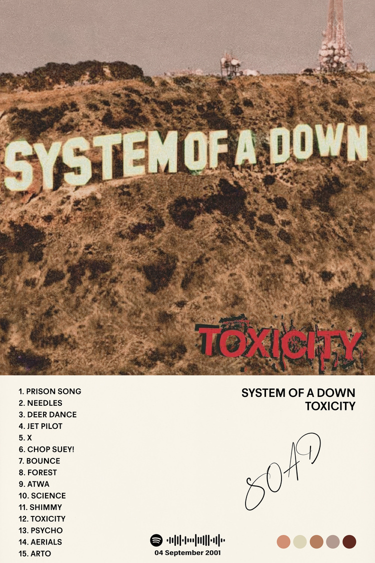System Of A Down - Toxicity
