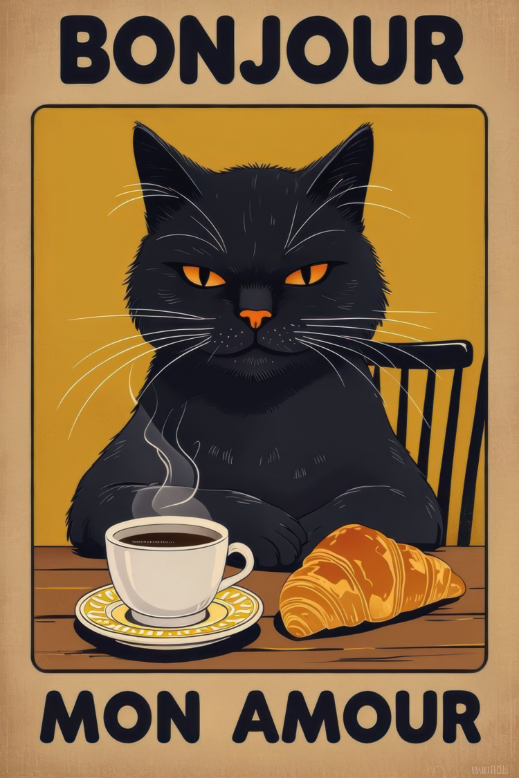 BONJOUR CAT