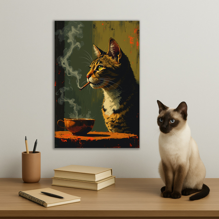 Smoke Cat