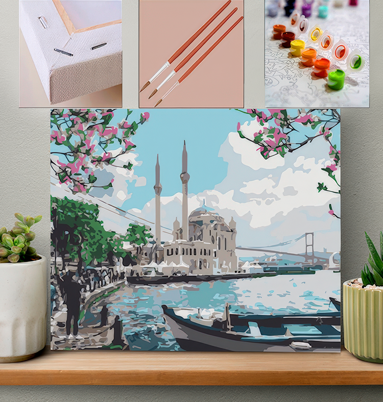 Ortaköy - Tablo Boyama Seti