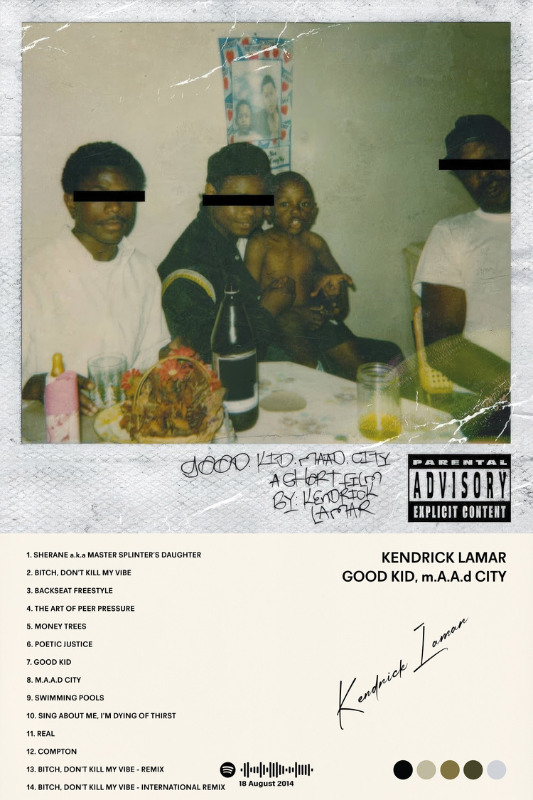Kendrick Lamar - Good Kid, M.A.A.D City