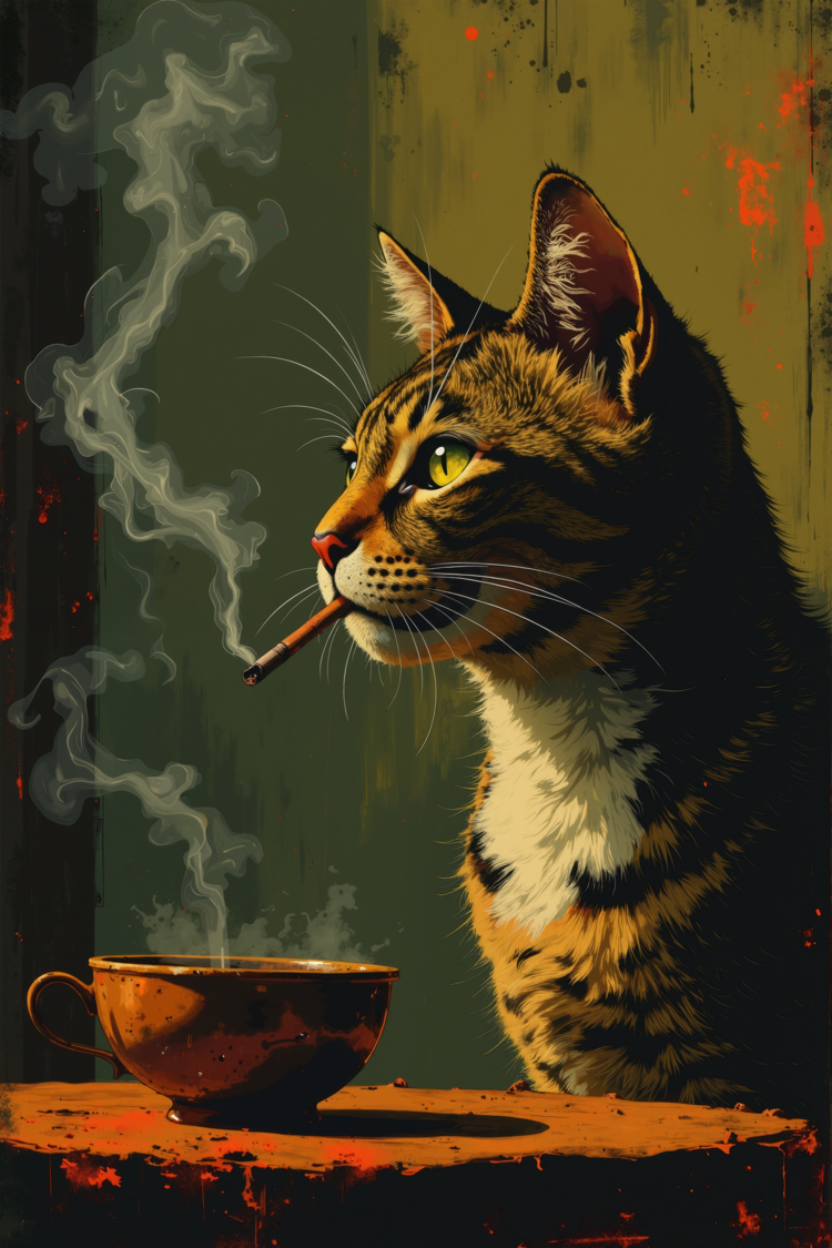 Smoke Cat