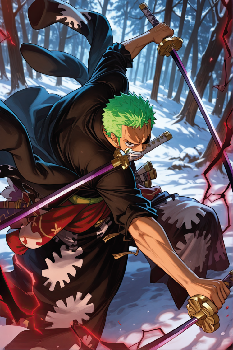 One Piece Roronoa Zoro v2