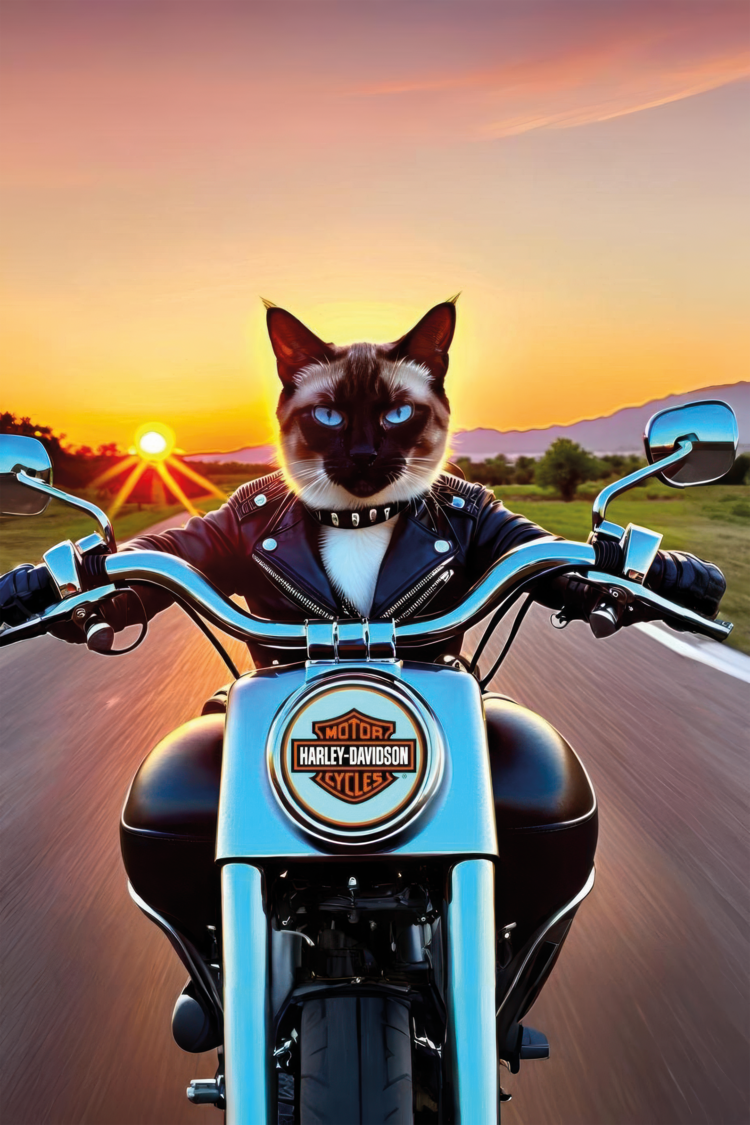 Biker Siamese