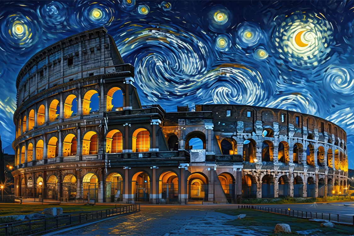 Starry Night Colosseum