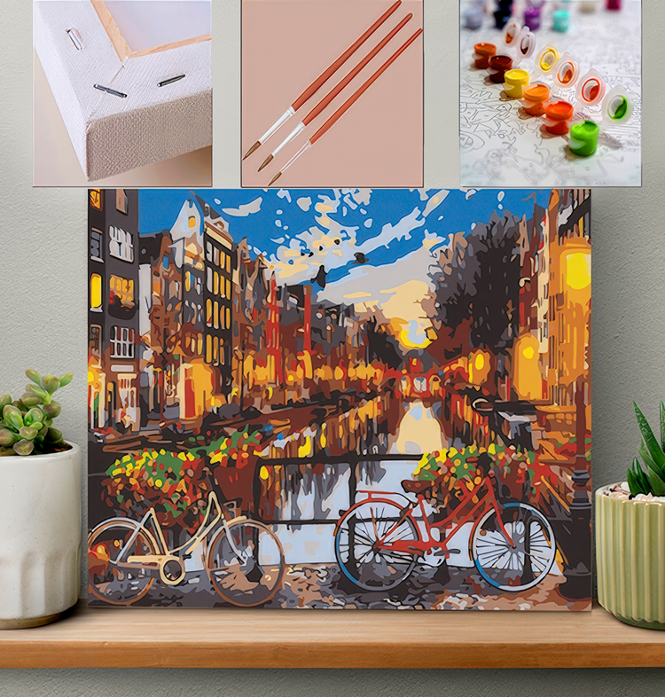 Amsterdam - Tablo Boyama Seti