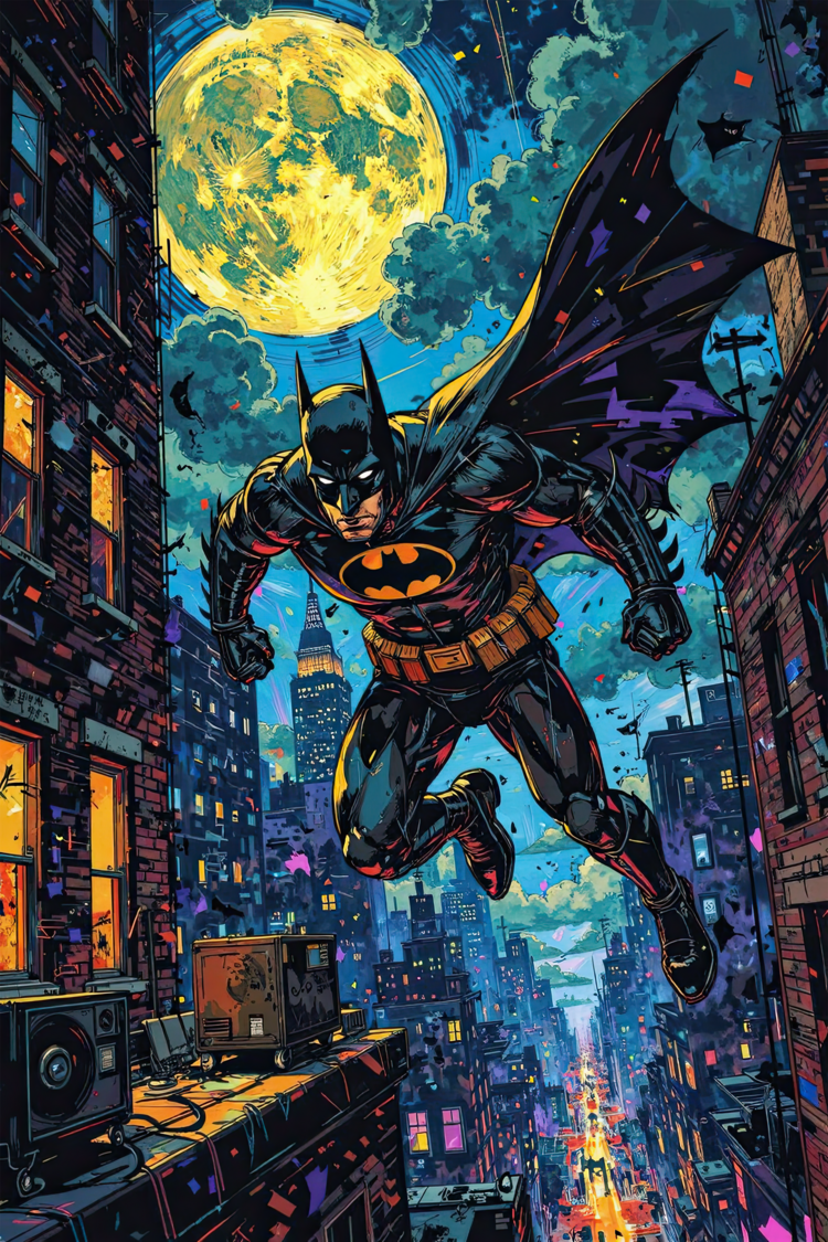 Neo-Comic Batman