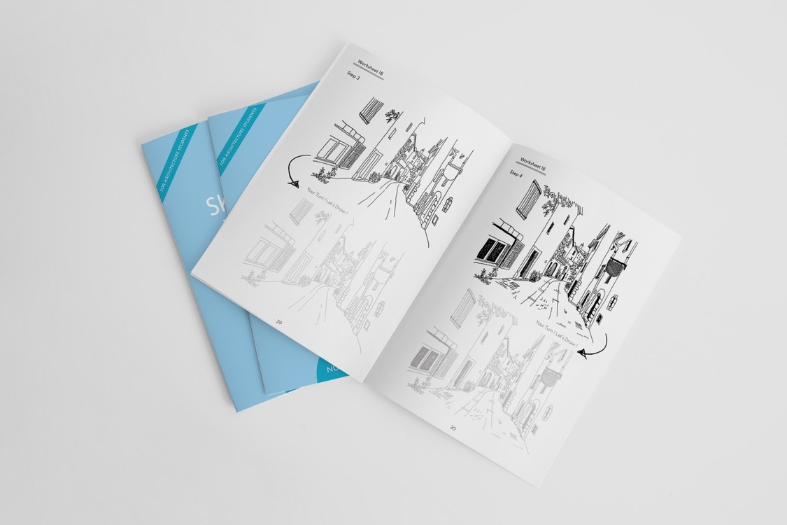E-Kitap /Alıştırmalarla Eskiz Kitapçığı