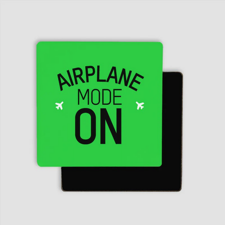 Buzdolabı Mıknatısı - Airplane Mode On