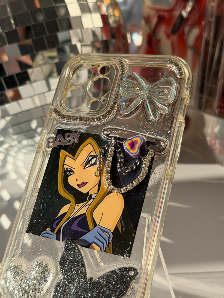 Fairycore Butterfly El Yapımı Telefon Kılıfı