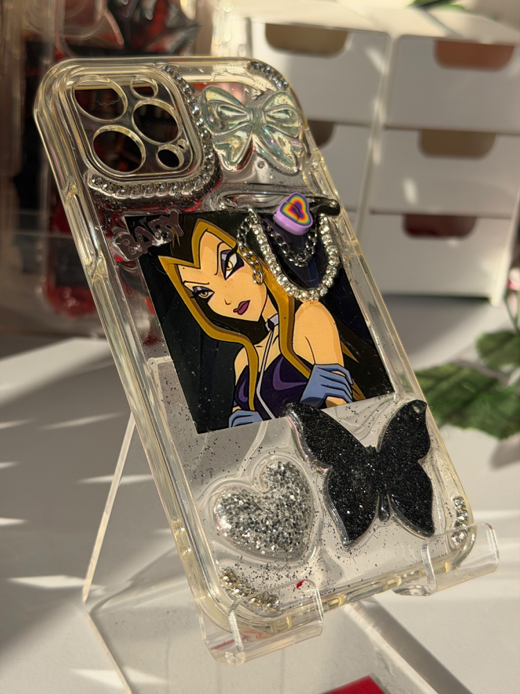 Fairycore Butterfly El Yapımı Telefon Kılıfı