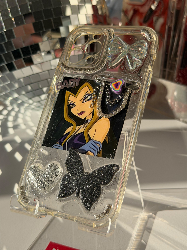 Fairycore Butterfly El Yapımı Telefon Kılıfı