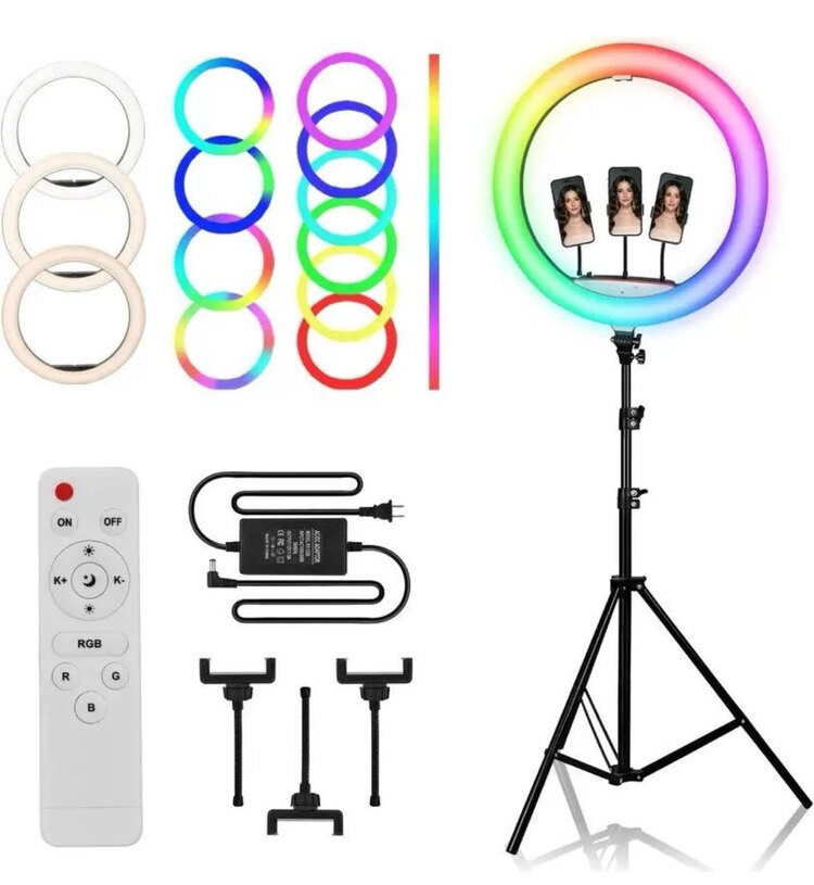 RGB 18 İNÇ RİNG LİGHT