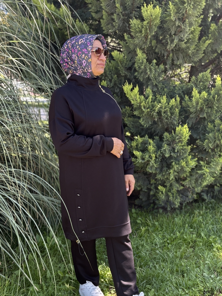 Omuz Fermuarlı Degaje Stoperli Takım