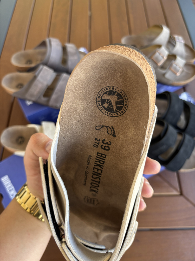 Birkenstock Cırtlı Bej