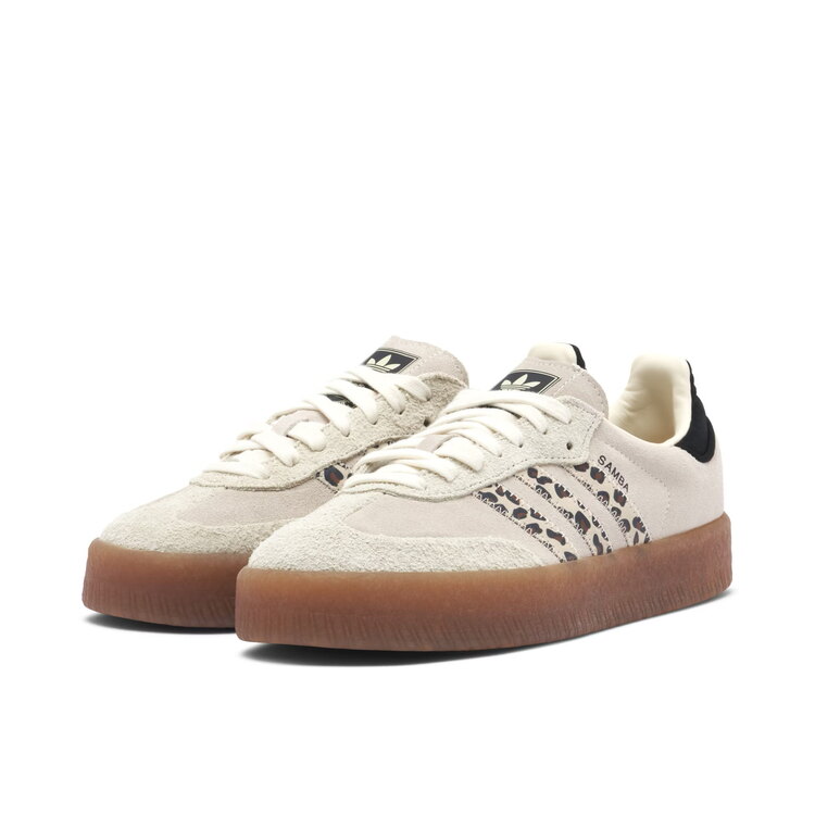 ADIDAS SAMBAE LEOPARD OFF WHITE 
