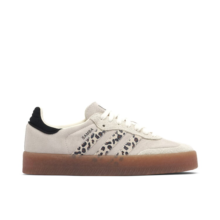 ADIDAS SAMBAE LEOPARD OFF WHITE 