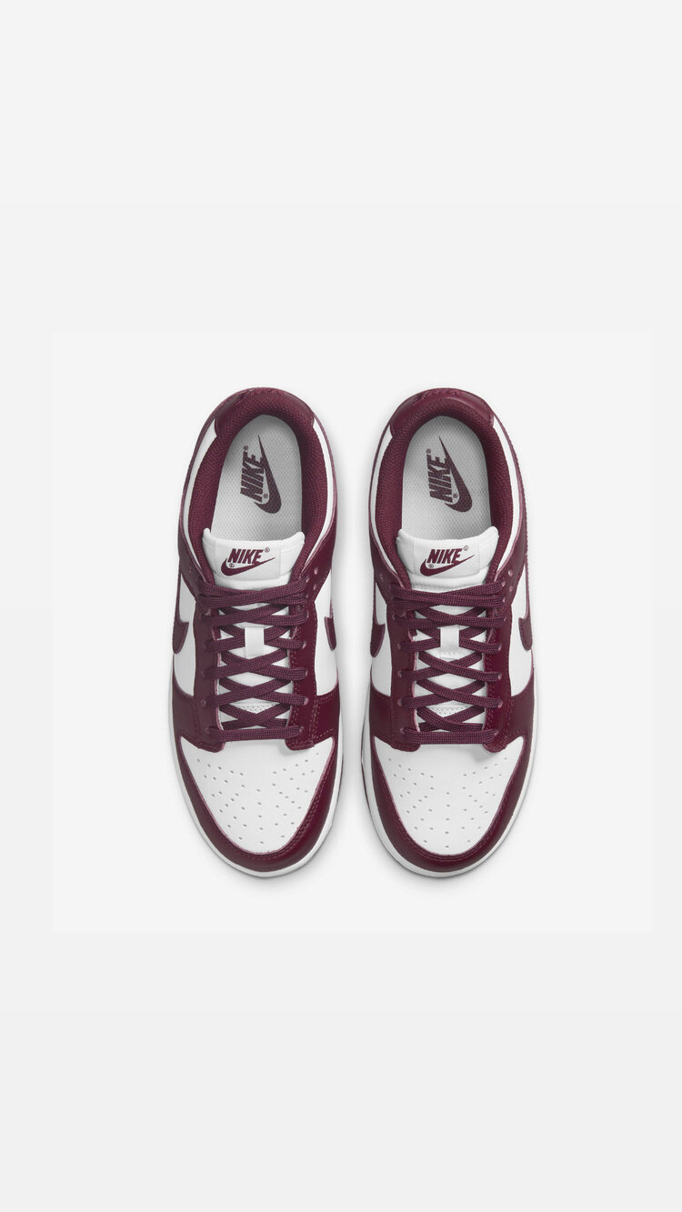 Nike Dunk Low “Team Red/Bordeaux”