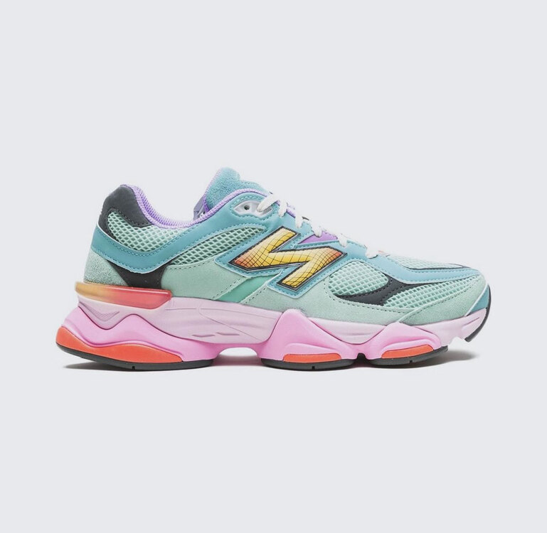 NEW BALANCE 9060 "Sage Leaf/ Neo Flame"
