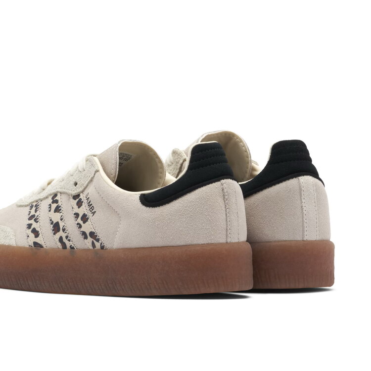 ADIDAS SAMBAE LEOPARD OFF WHITE 