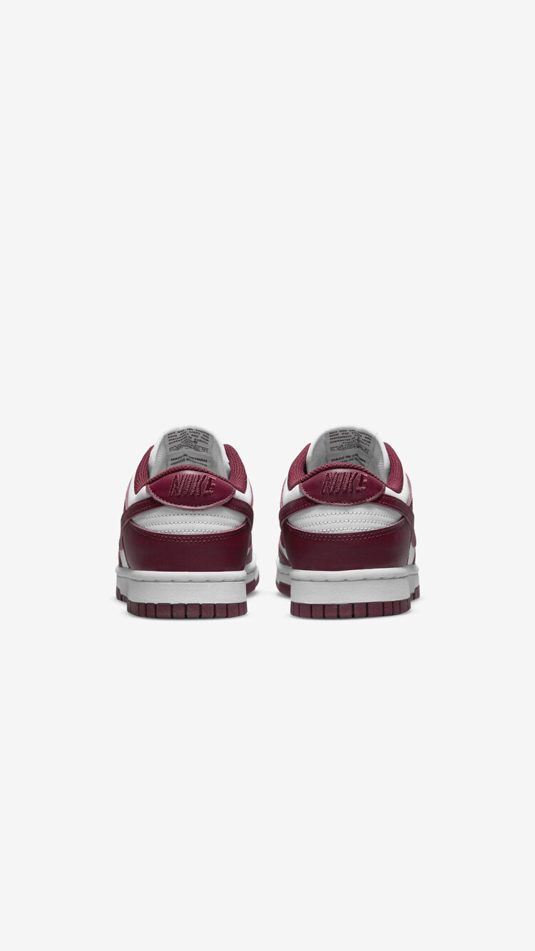 Nike Dunk Low “Team Red/Bordeaux”