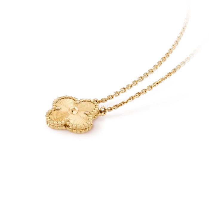Van Cleef & Arpels Tekli Kolye Altın