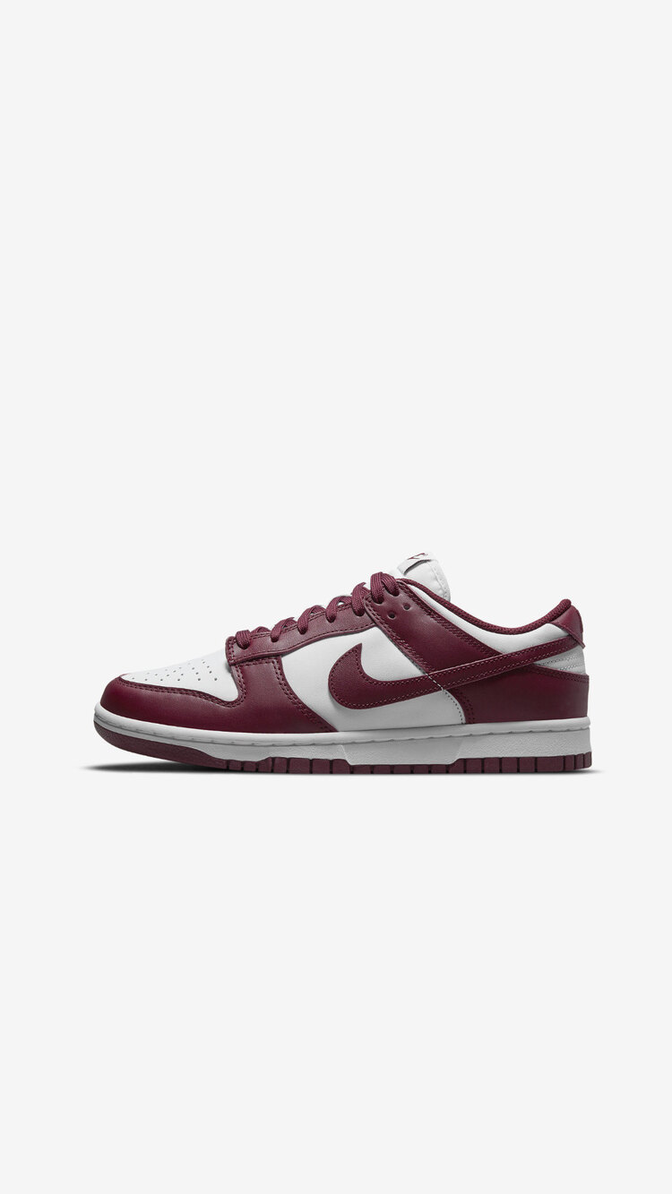 Nike Dunk Low “Team Red/Bordeaux”