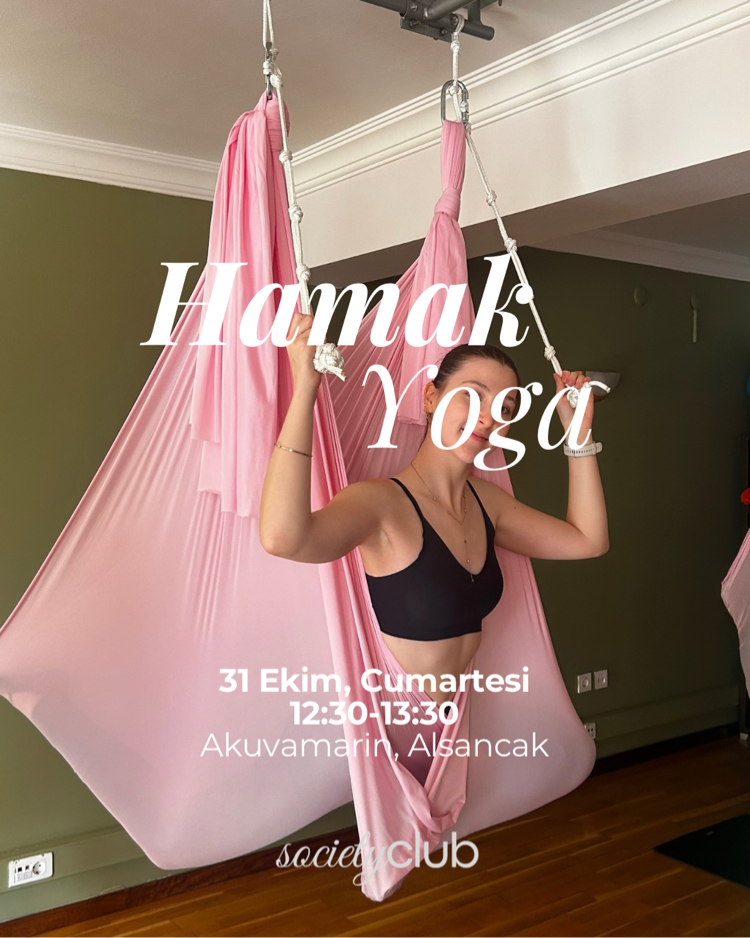 Hamak Yoga - 31 Ekim,Cumartesi (12:30-13:30)