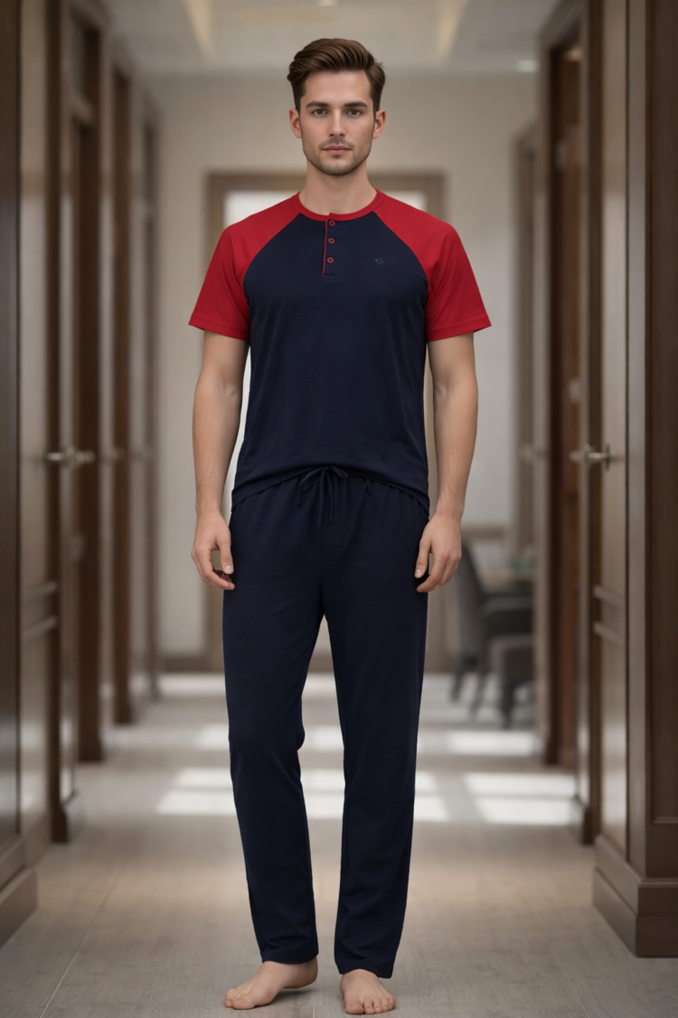 Erkek Kısa kollu  Pijama takımı 