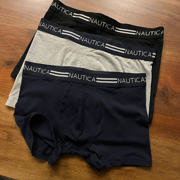Erkek Orjinal Nautıca Boxer 3lü sert