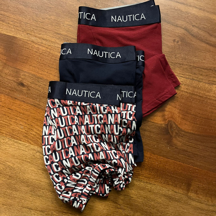 Erkek Orjinal Nautıca Boxer 3lü paket