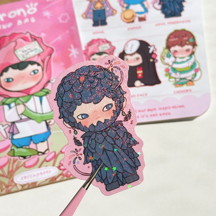 howl pendragon hologramlı sticker
