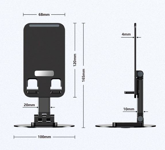 Katlanabilir Telefon Tablet Tutucu Stand